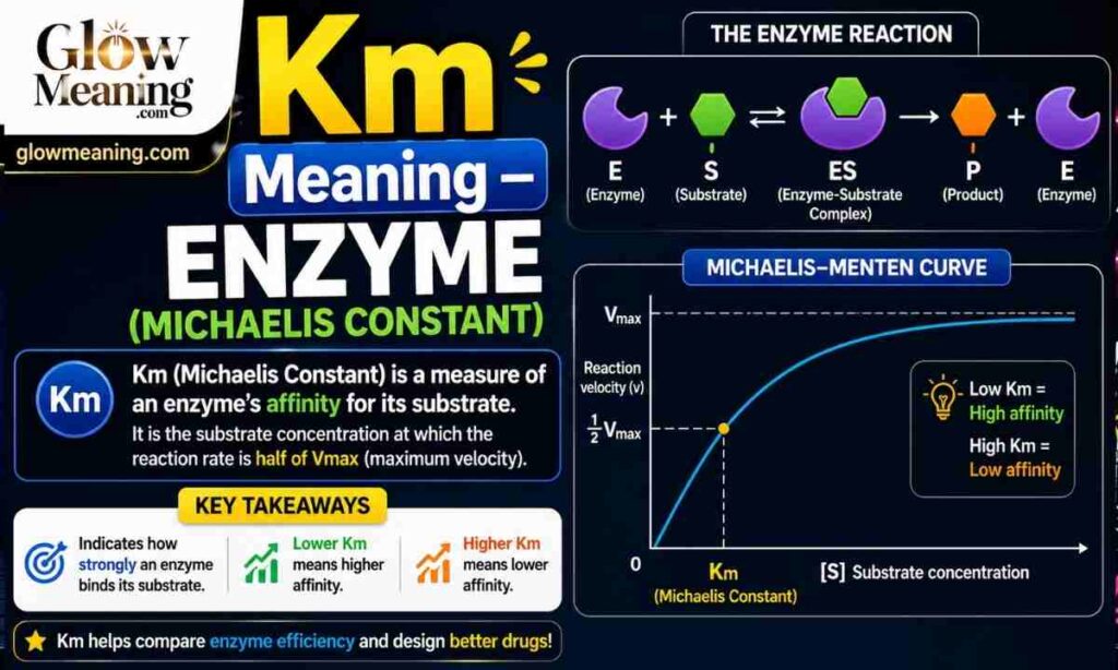Km Meaning — Enzyme (Michaelis Constant)