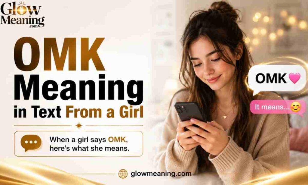 OMK Meaning in Text From a Girl