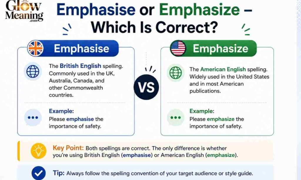 Emphasise or Emphasize – Which Is Correct