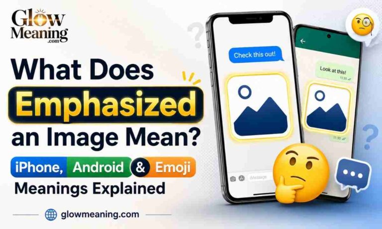 What Does Emphasized an Image Mean