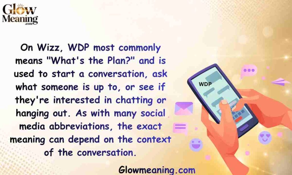 What Does WDP Mean on Wizz