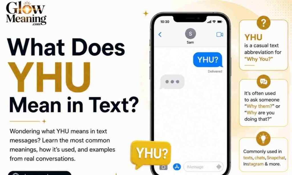 What Does YHU Mean in Text
