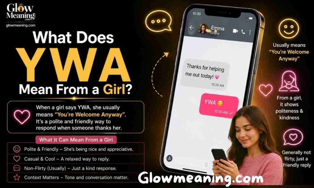 What Does YWA Mean From a Girl