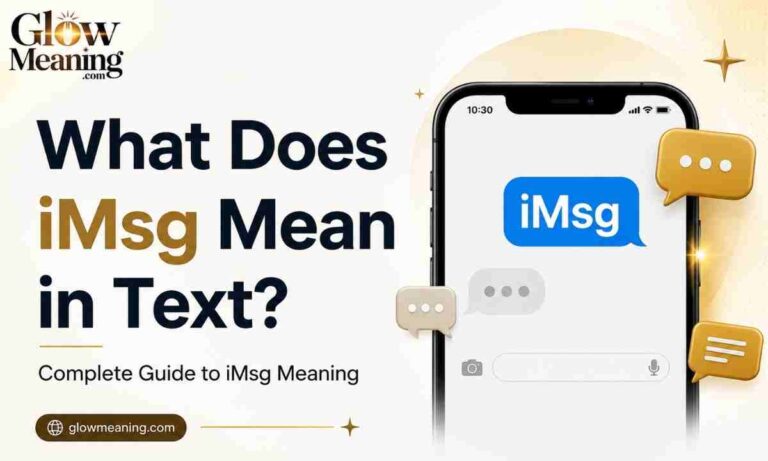 What Does iMsg Mean in Text