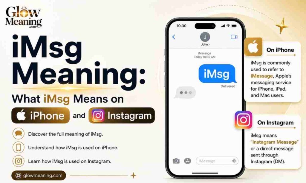 iMsg Meaning: What iMsg Means on iPhone and Instagram