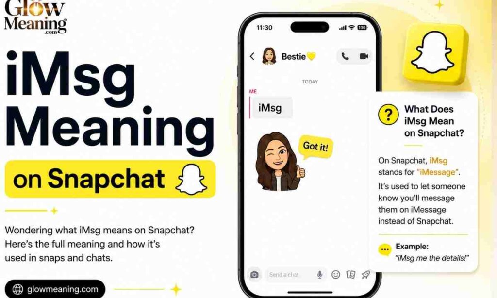 iMsg Meaning on Snapchat