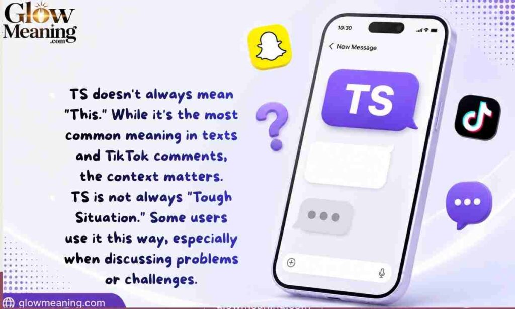 Common Misunderstandings About TS