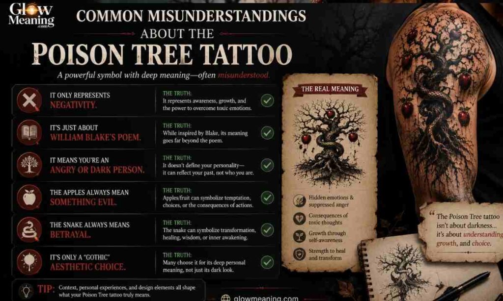Common Misunderstandings About the Poison Tree Tattoo