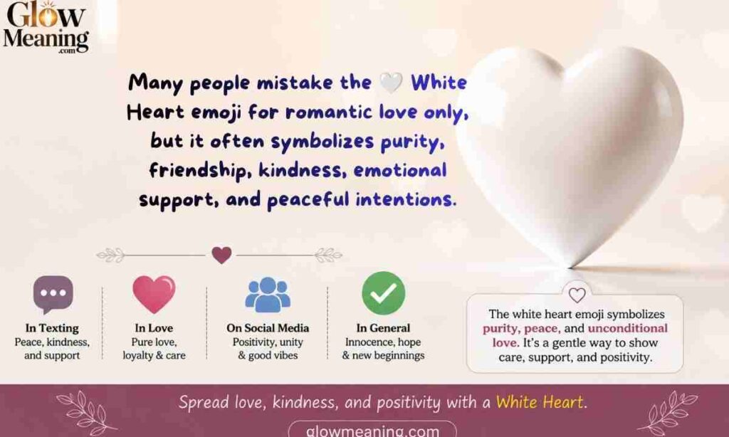 Common Misunderstandings About the White Heart Emoji