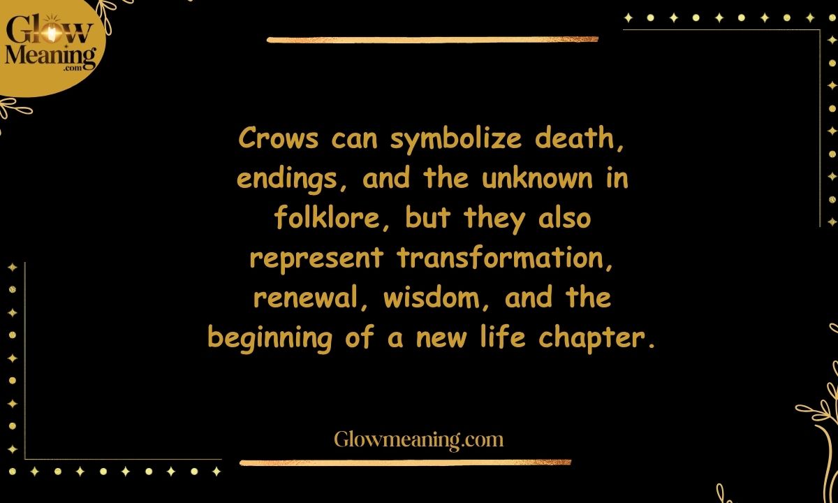 Do Crows Symbolize Death