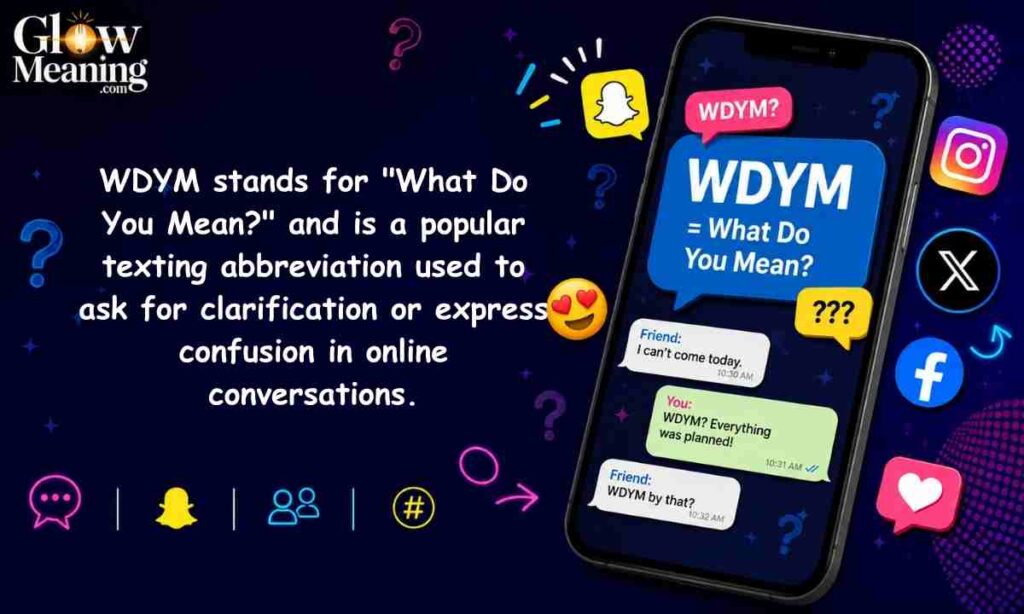 What Does WDYM Mean