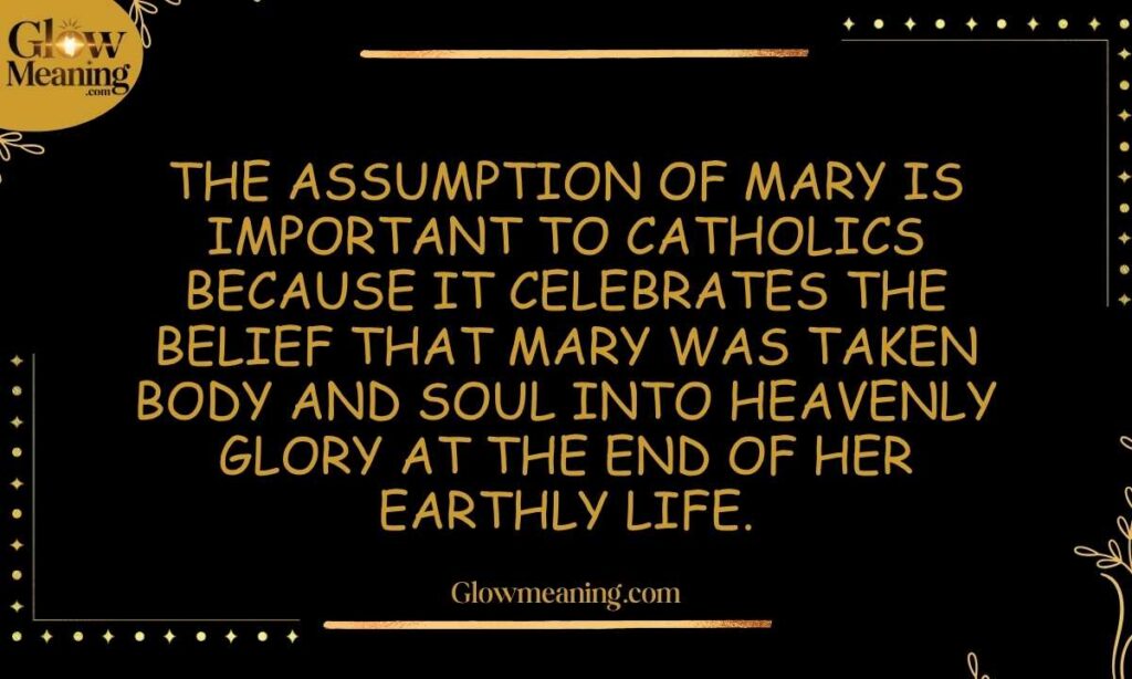 Why Is the Assumption of Mary Important
