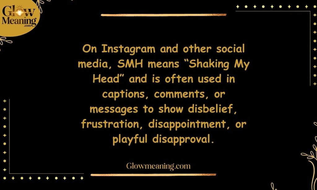 SMH Meaning on Instagram and Other Social Media
