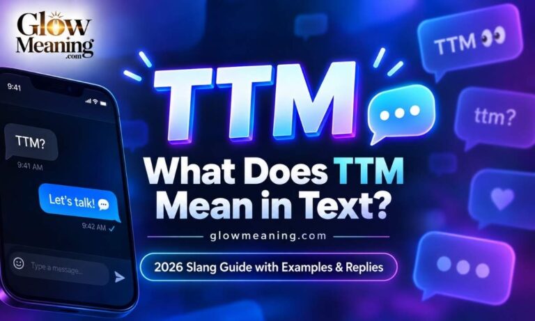 TTM Meaning in Text