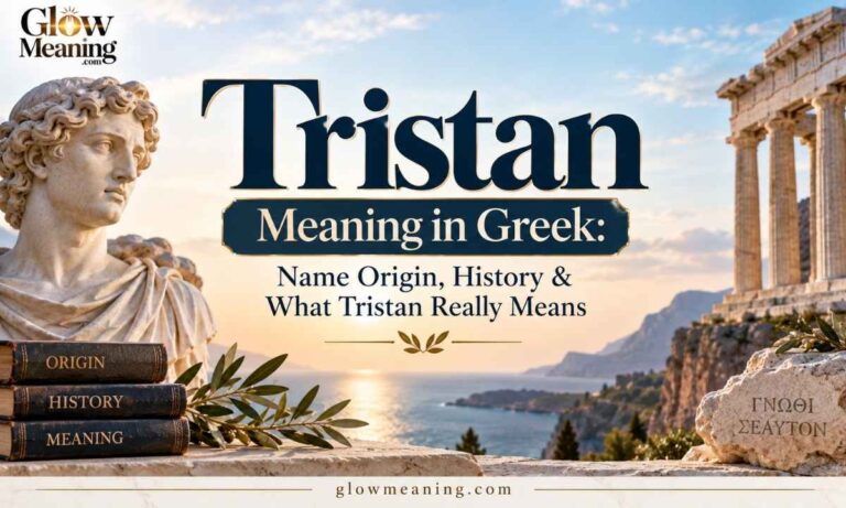 Tristan Meaning in Greek