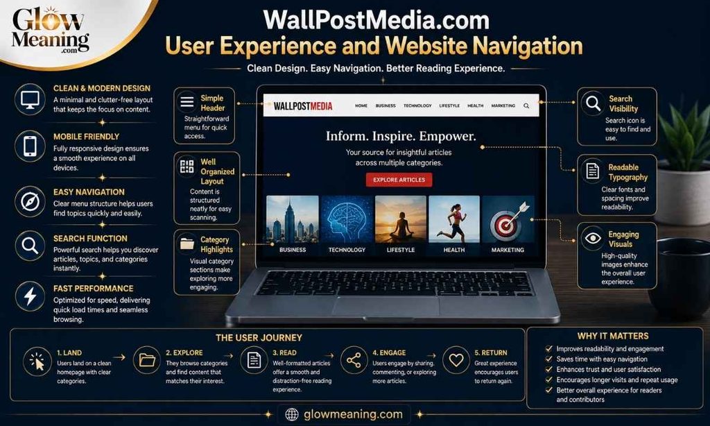 WallPostMedia.com User Experience and Website Navigation