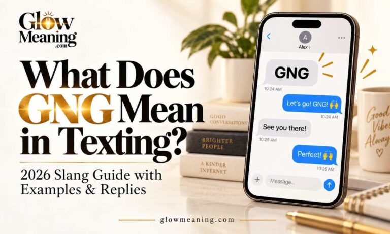 What Does GNG Mean in Texting (2026 Slang Guide with Examples & Replies)