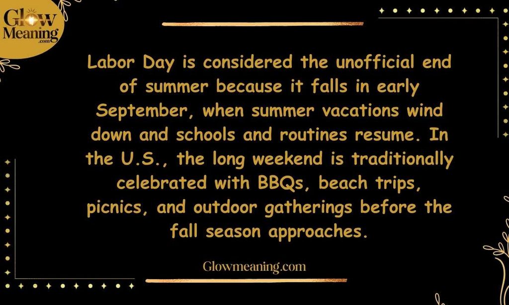 Why Is Labor Day Considered the End of Summer
