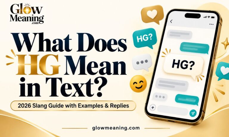 What Does HG Mean in Text (2026 Slang Guide with Examples & Replies)